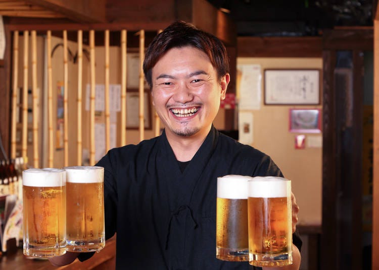 居酒屋サイコー!みんな元気があっていいね!