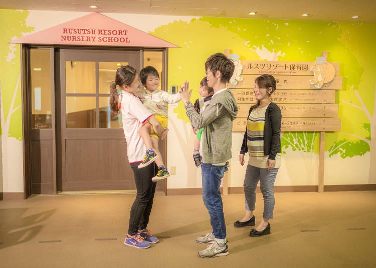 ▲子どもを預けて自分の時間を確保（画像提供：ルスツリゾート ホテル&コンベンション）