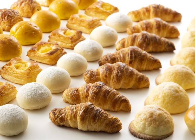 ▲日替わりで内容は変わりますが、朝食時は常時8~10種類並びます
